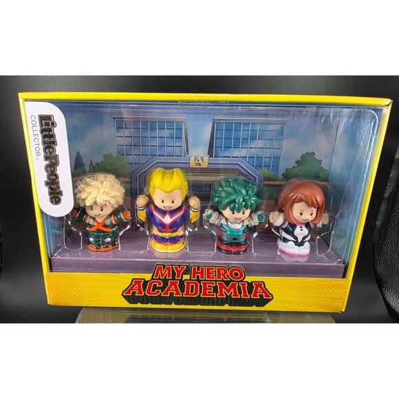 Little People Collector My Hero Academia Figures Set Of 4 - Picture 1 of 6
